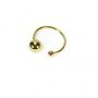 Double Ball Rings, Rose Or Gold Vermeil 925 Silver, thumbnail 4 of 11