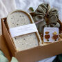 Scrunchie Gift Box : Khaki Linen, thumbnail 1 of 4