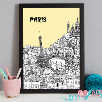 Personalised Paris Print, 9 of 10