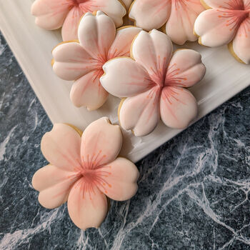 Sakura Flowers Luxury Biscuits Gift Box, 8pcs, 4 of 7