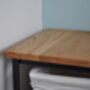 Handcrafted Oak Bedside Cabinets, thumbnail 5 of 7