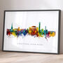 Stratford Upon Avon Skyline Cityscape Art Print, thumbnail 1 of 12