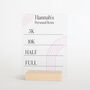 Personalised Running Personal Best Sign, thumbnail 9 of 9