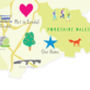 Personalised Cumbria Map: Add Favourite Places, thumbnail 3 of 4