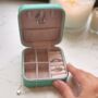 Portable Jewellery Box Light Pink, thumbnail 10 of 11