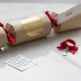 Four Personalised Luxury Christmas Crackers With Silver, thumbnail 4 of 6