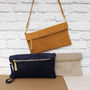 Personalised Suede Clutch Bag, thumbnail 3 of 7