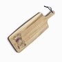 Personalised Wire Fox Terrier Engraved Acacia Serving Board, thumbnail 1 of 2