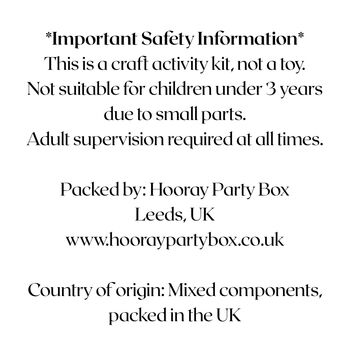 Mother's Day Craft Box, A Keepsake Made With Love, 10 of 10