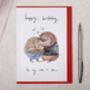 Hedgehog Ride Or Die Birthday Card, thumbnail 1 of 2