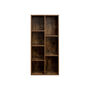 Bookcase Cube Storage Unit Shelf Brown Wooden, thumbnail 4 of 8