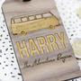 Personalised Wooden Campervan Luggage Tag Travel Gift, thumbnail 2 of 2