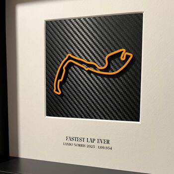 Fastest Lap Ever Track Frame, 2 of 2
