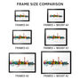 Blackpool Skyline Cityscape Art Print, thumbnail 5 of 12