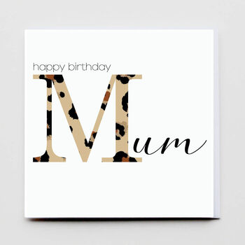 Leopard Birthday Greeting Card, 2 of 3