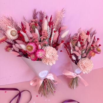 Valentines Dried Flower Bouquet, 10 of 10