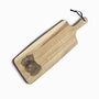 Personalised Bouvier Des Flandres Engraved Acacia Serving Board, thumbnail 3 of 8