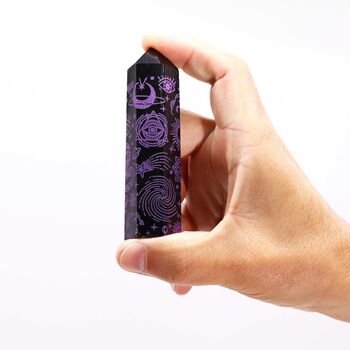 Black Obsidian Point Mystical Purple, 2 of 2