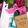 Personalised 30th Birthday Card For Her – Luxury Hot Pink Rose, Handmade 3D Scented Card, thumbnail 11 of 12