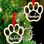 Personalised Pet Bauble For Your Cat Or Dog, thumbnail 1 of 4