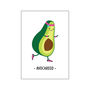 Funny Avocado Card, thumbnail 2 of 2