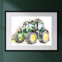 Tractor Personalised Portrait, thumbnail 1 of 7