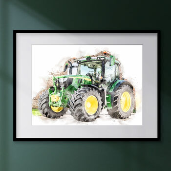 Tractor Personalised Print, 10 of 12