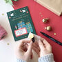 Traditional Gold Foil Christmas Scratch Surprise Card, thumbnail 4 of 9