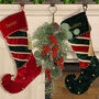 Personalised Luxury Jingle Bell Christmas Stocking, thumbnail 4 of 7