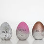 Personalised Concrete Name Easter Eggs, thumbnail 2 of 7