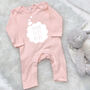 'Baby's Thoughts' Personalised Baby Rompersuit, thumbnail 5 of 6