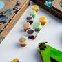 Personalised Paint Your Own Dinosaur Wooden Name, thumbnail 3 of 7