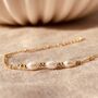 Freshwater Pearl And Satellite Chain Bracelet, thumbnail 5 of 5