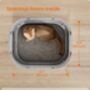 Enclosed Cat Litter Box Top Entry Xl Tray, thumbnail 3 of 6