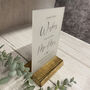 Classic Personalised Leave Your Wishes Sign Opaque, thumbnail 2 of 6