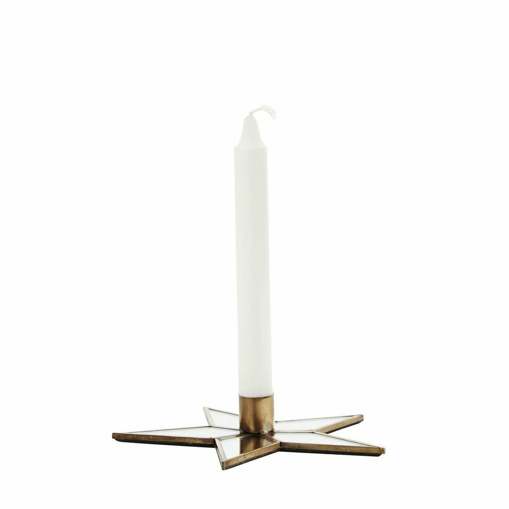 Brass Star Candle Holder By Smith & The Magpie