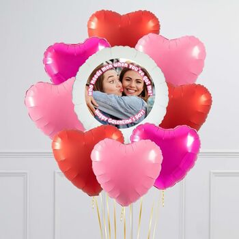 Who Needs Men? Personalised Galentine's Photo Balloon, 3 of 6