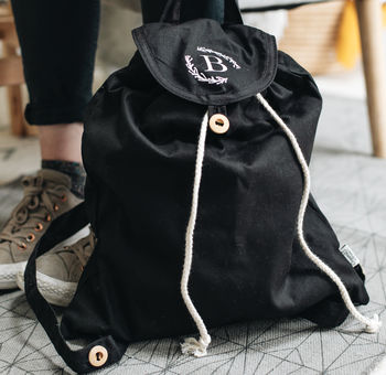 Personalised Organic Yoga Backpack, 2 of 5