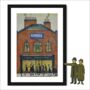 Framed 'Greggs' A4 Lowry Style Art Print, thumbnail 1 of 2