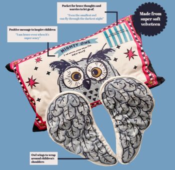 'Nighty Owl' Pillow With A Purpose, 6 of 7