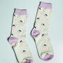 Running Person Bamboo Socks, thumbnail 1 of 3