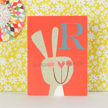 Mini R For Rabbit Card, 3 of 5
