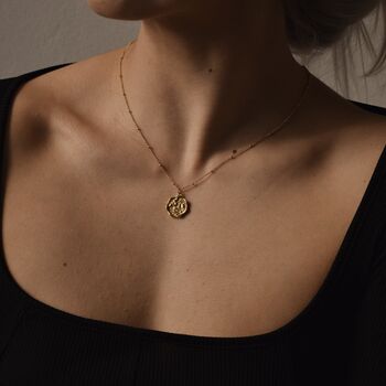 Hawaiian Pendant Necklace 18 K Gold Plated, 5 of 5