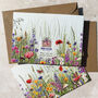 Wildflower Meadow Landscape Garden Notecards, thumbnail 7 of 9