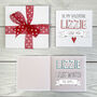 Personalised I Love You So Much Valentine Book Card, thumbnail 1 of 5