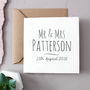 Printed Cotton Anniversary Card By No Ordinary Gift ...