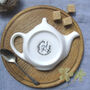 Mouse On Toadstool Bone China Teabag Tidy, thumbnail 7 of 7