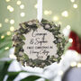 New Home Wooden Wreath Christmas Tree Decoration, thumbnail 8 of 8