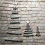 Rope And Wood Christmas Tree Wall Hanging Large 92cm, thumbnail 2 of 2