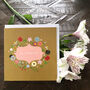 Floral Sympathy Greetings Card, thumbnail 3 of 5